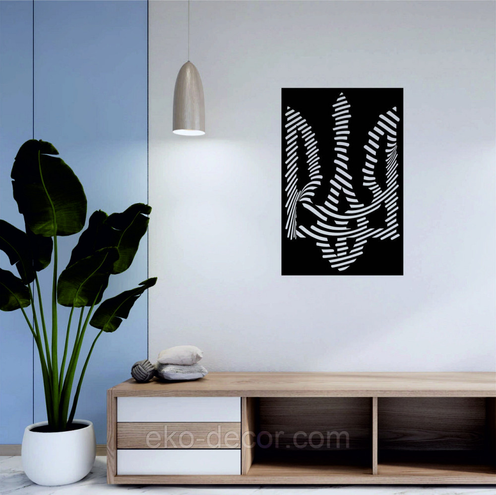 Декоративне настінне Панно «Герб України», Декор на стіну Київ - фото 1