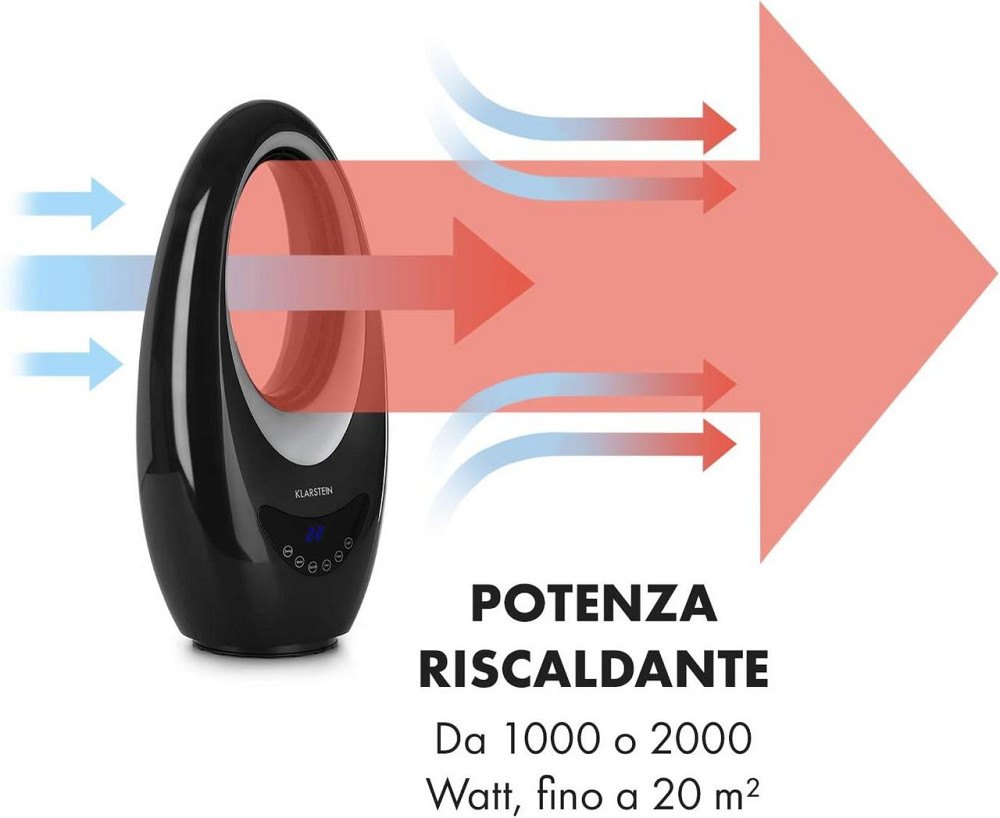 Портативний керамічний обігрівач Klarstein Sahara Storm Німеччина Дніпро - фото 7