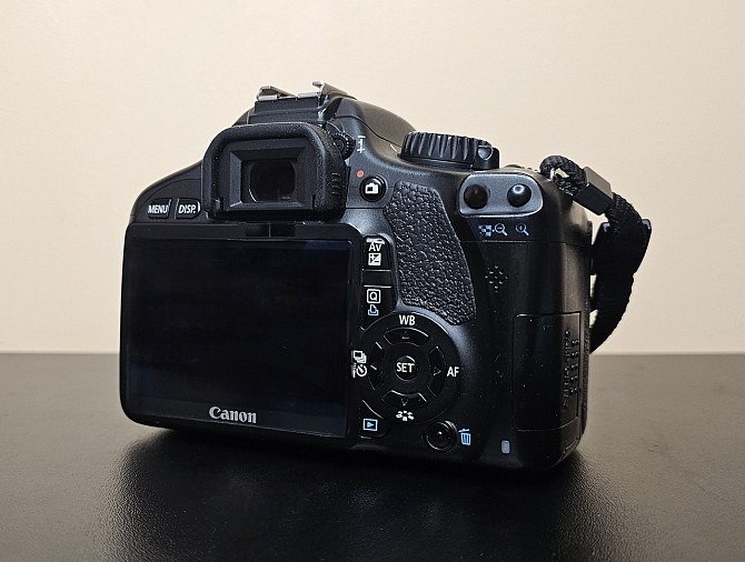 Дзеркальний фотоапарат Canon D550 + kit об'єктив 18-55 мм + сумка + SD 64 GB Клевань - изображение 4