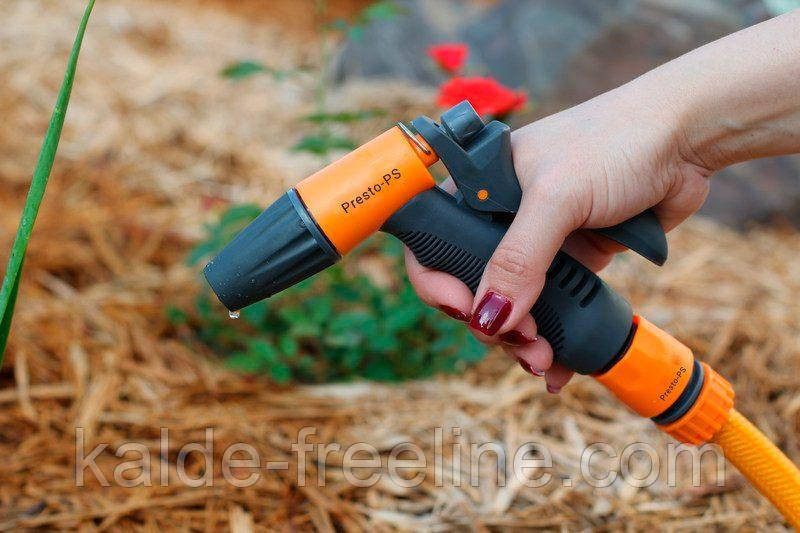 Пістолет для поливу пластиковий Presto-PS насадка на шланг (7208) Харьков - изображение 2