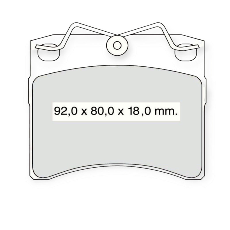 Колодки передние Volken Т4 (90-96) сист. TRW (Dafmi Intelli) тормозные Мукачево - изображение 1