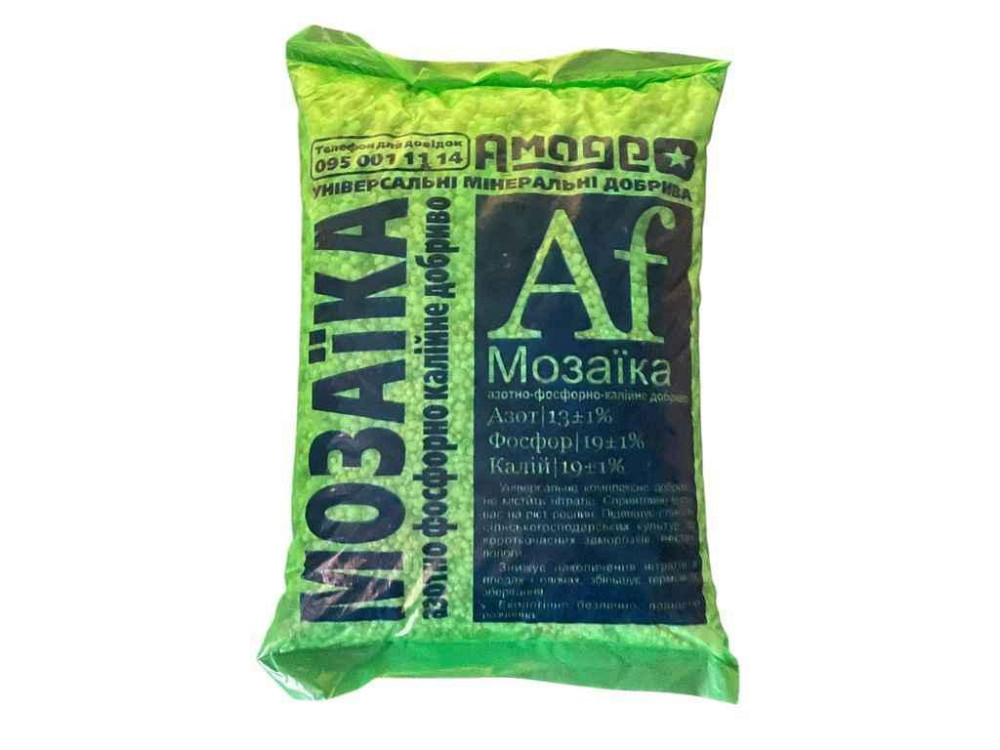 Мозаїка (азот-калій-фосфор) 0,9кг ТМ АМАДЕО Київ - фото 1