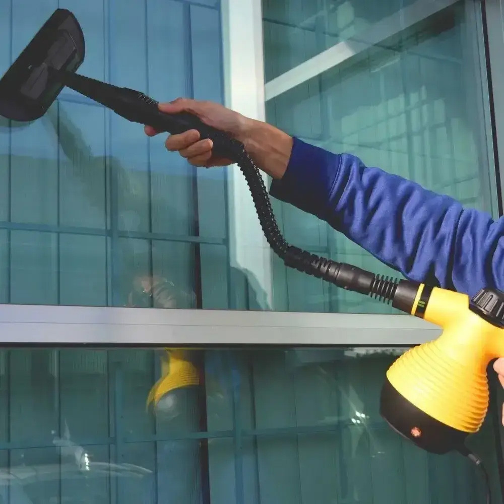 Ручний пароочисник на 350мл,1000W Steam Cleaner DF-A001+ насадки SBR Київ - фото 2