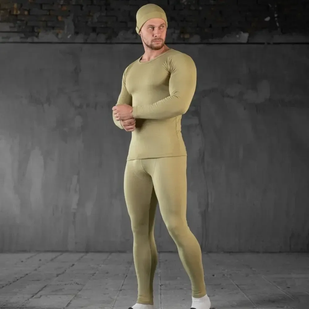 Термобілизна чоловіча штани шапка кофта натільне комплект кота Туреччина Одеса - фото 4