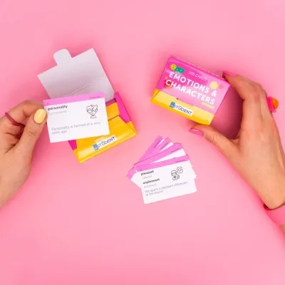 Обучающий набор English Student Карточки для изучения английского языка Emotions & Characters (укр.) (591226005) Винница - изображение 6
