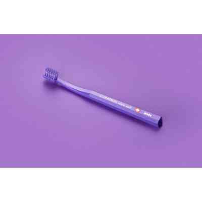 Дитяча зубна щітка Curaprox CS Kids ультрам&apos;яка d 0.09 мм (4-12 років) Фіолетовий (CS Kids-05) Вінниця