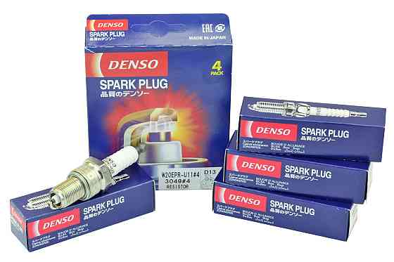 Свечи 2108, 2109, 21099, 2110-2115, 1118, 2123, 21214 (8 кл) инжектор с резистором (к-кт 4 шт) D13 DENSO зажигания Мукачево