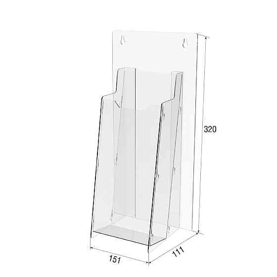 Стенд EKOSTAR під єврофлаєр 100х210мм 1 кишеня Київ