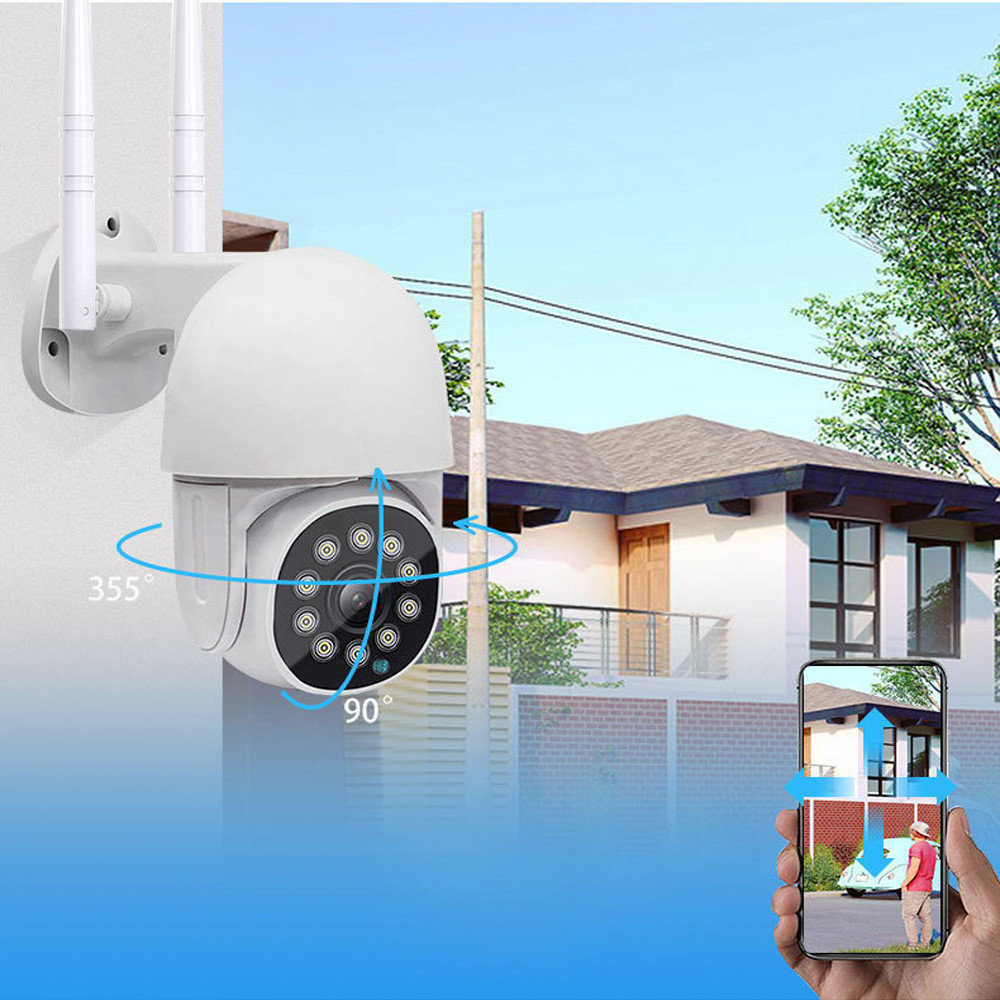 IP камера видеонаблюдения NJ PRO + Подарок Карта microSD 64GB / WIFI камера наблюдения / Уличная камера Киев - изображение 3