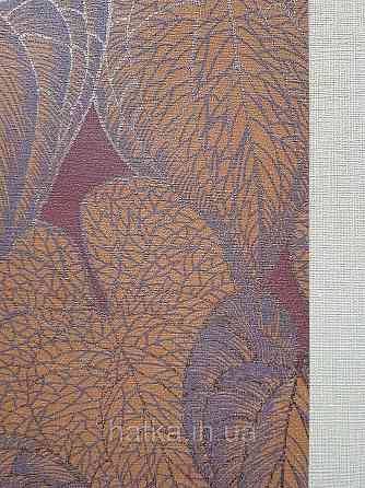 Шпалери вініл на флізеліні AS creation Metropolitan stories By Time 0,53х10 листя теракотові цегляні Київ