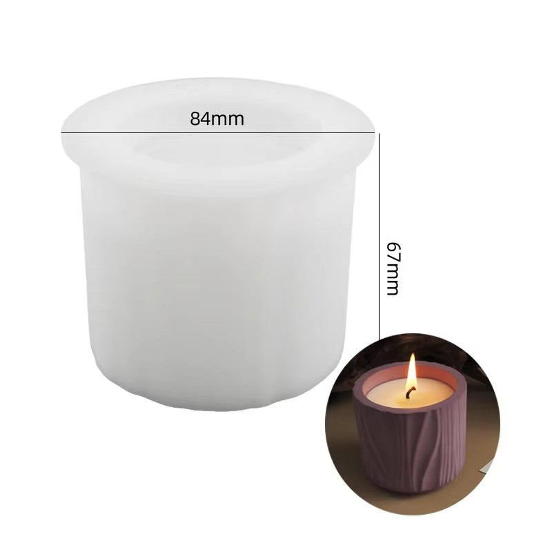 Силіконова форма для виготовлення свічок та інших виробів із воску 8.4 x 6.7cm «silicone mold-8» Кам'янець-Подільський - фото 3