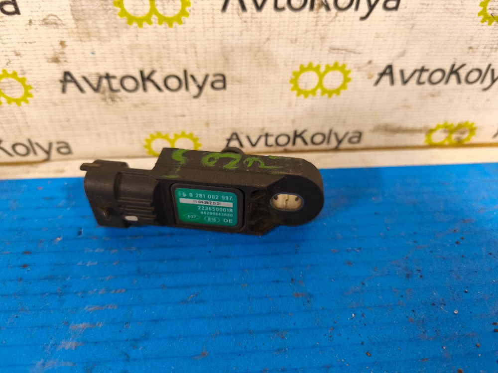 Датчик тиску на впускному колекторі Renault Kangoo 1.5 dci 2008-2021 (0281002997) Ковель - фото 1