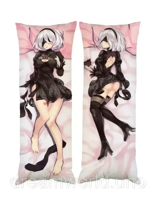 Подушка дакімакура Automata 2B YoRHa декоративна подушка для обіймання 60х180 Харків - фото 1