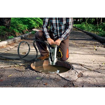 Дренажний насос Stanley 1.1 кВт, для чистої та брудної води, 1650 л/ч (SXUP1100XDE) Вінниця - фото 4