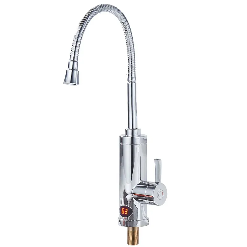 Проточный электрический водонагреватель Zerix ELW14-EF с индикатором температуры ZX4784 Харьков - изображение 1