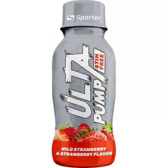Предтренировочный комплекс Sporter Ulta Pump Stim Free 100 мл, Strawberry Луцк