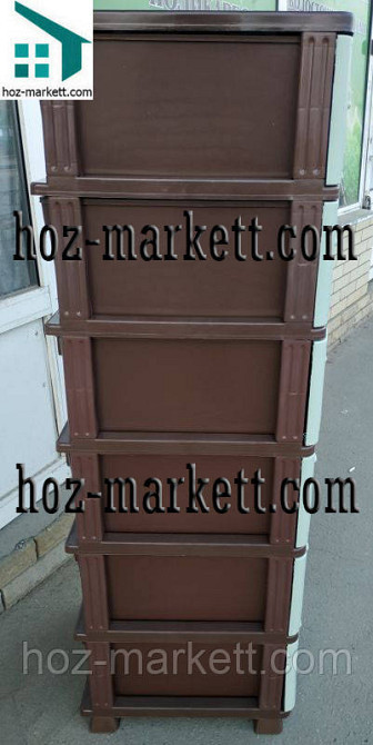 Пластиковий комод на 6 ящиків Харків - фото 7