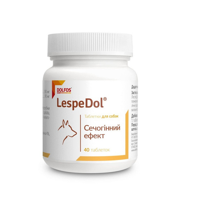 Вітамінно-мінеральна добавка для собак LespeDol, 40 таб. Вінниця - фото 1
