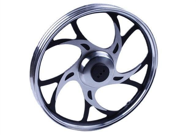 Диск передний литой 17*1,4 (барабан. тормоз) на мопед Альфа, усиленный Мукачево - изображение 1