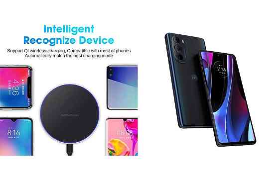 Бездротовий зарядний пристрій Copper до 30W для LG G8 THINQ, G8S ThinQ, G8X ThinQ, USB-C, LED Київ