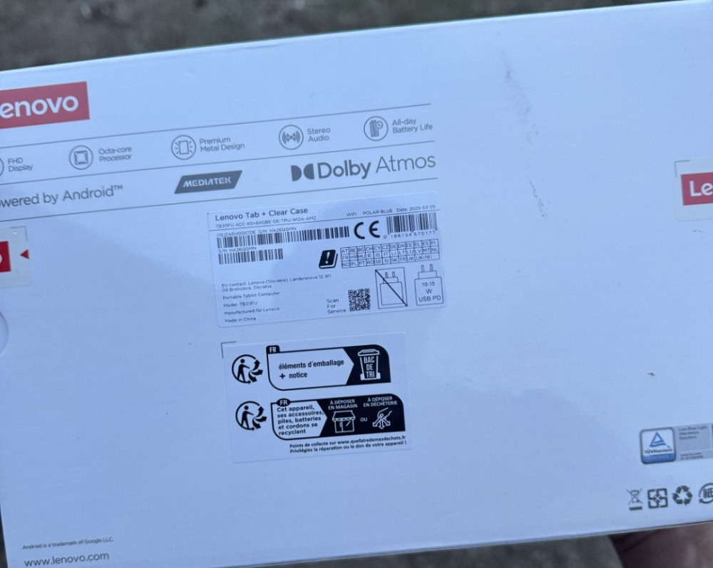 Планшет Lenovo Tab+Clear Case. Харьков - изображение 1