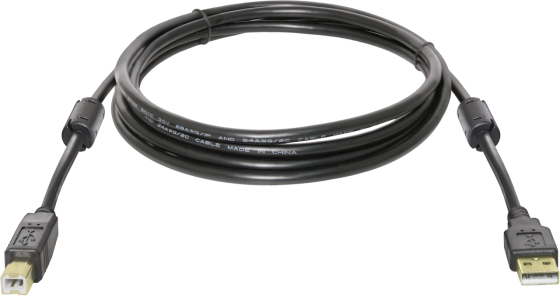 Кабель Defender USB04-06PRO USB2.0 AM-BM 1.8м, 2фер, Blister (87430) (6103798) Київ