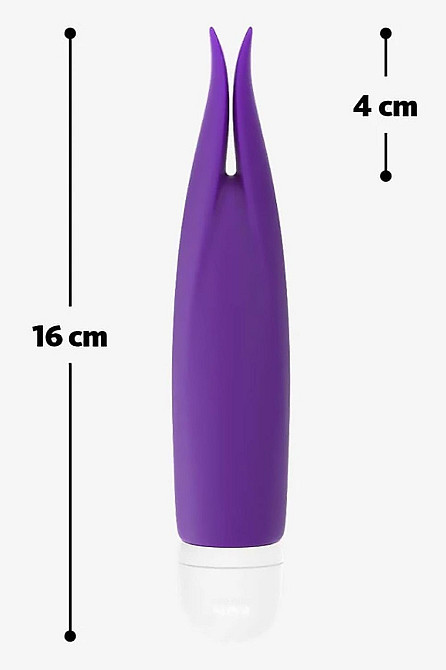 Вибратор для клитора Fun Factory Volita силиконовый, фиолетовый Sex Aura Киев - изображение 8