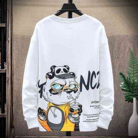 Свитшот белый мужской с принтом 2711524722 размер 50 Днепр