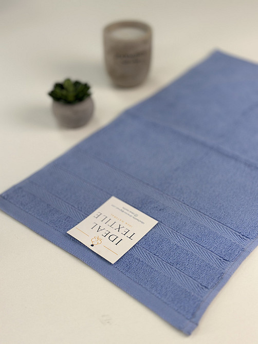 Рушник махровий Ideal Textile Косичка однотонний щільність 500 г/м2 30х50см (56860726) Чернівці - фото 3