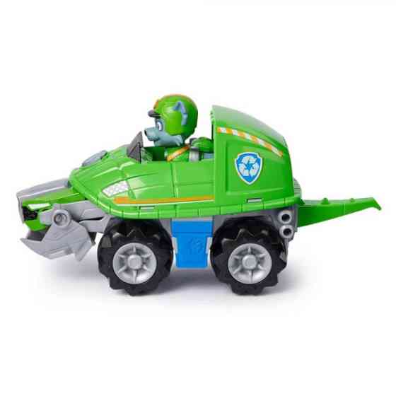 Ігровий набір Paw Patrol Джунглі автомобіль-трансформер з Роккі Зелений (SM17776/0648) Чернігів