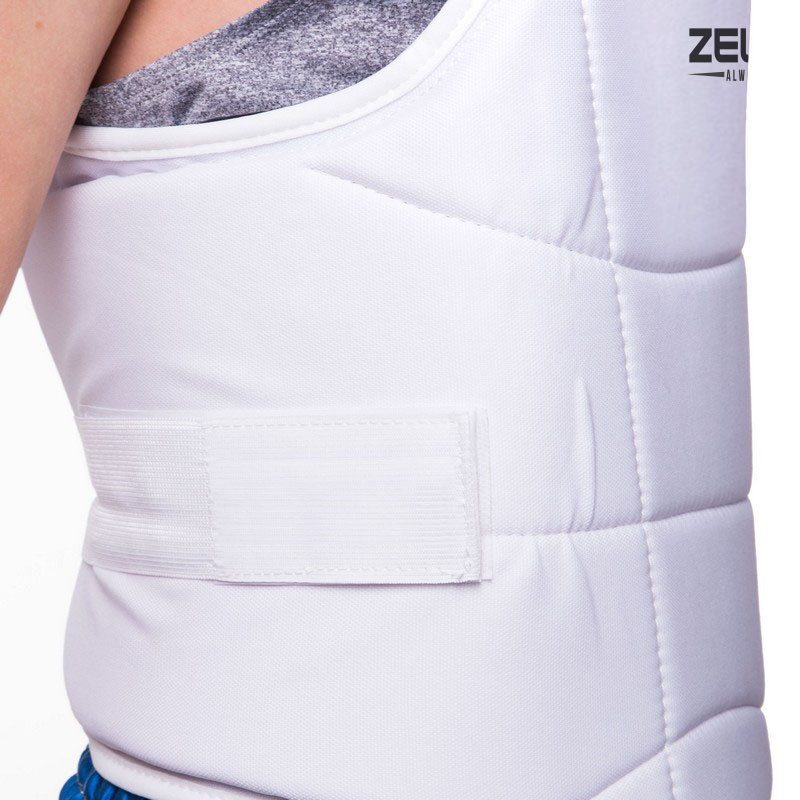 Защита корпуса (жилет) для карате Zelart BO-0399 размер S-XL белый Защита для боевых искусств Киев - изображение 3