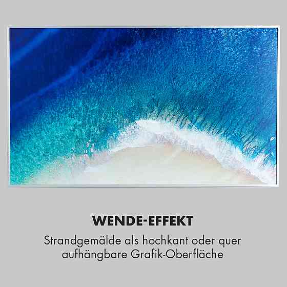 Wonderwall Air Art Beach Інфрачервоний нагрівач 101x60 см 600 Вт Настінна установка Пульт дистанційного Рівне