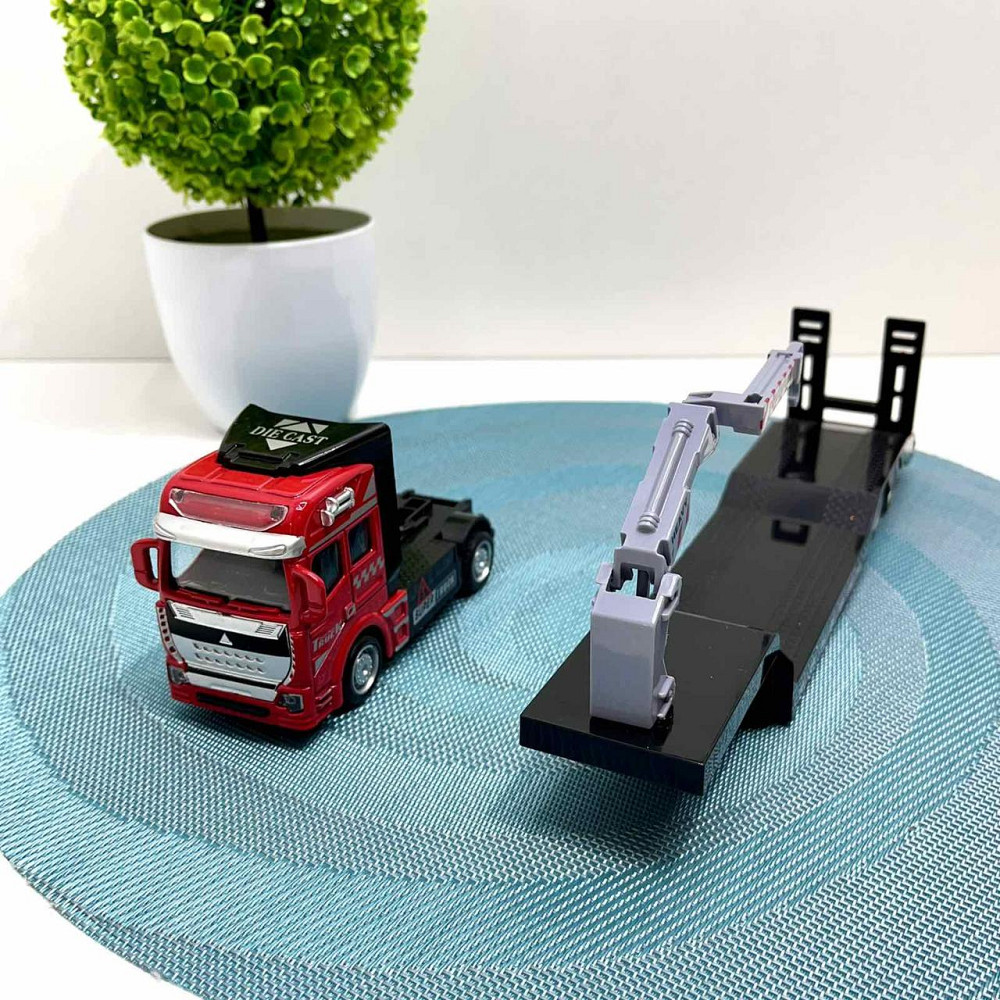 Трейлер із будівельною технікою інерція довжина 32см Вид 1 (2212-10MO) Чернігів - фото 2