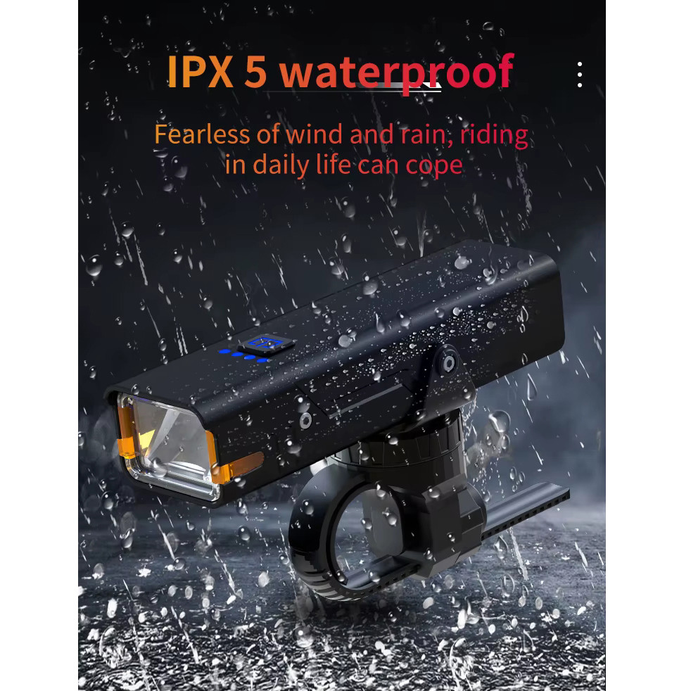 Фонарь велосипедный с аккамулятором Q06, Фонарь для велосипедистов с зарядкой, Фонарик велофонарь RK-30 Львов - изображение 1