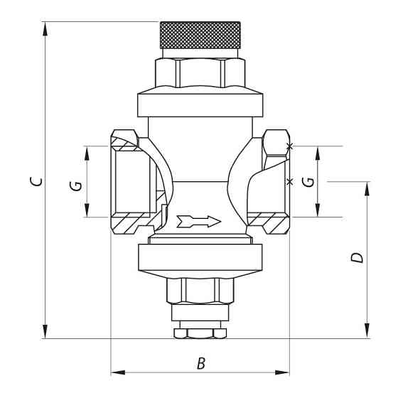Редуктор тиску Koer KR.1252 3/4 "(KR2664) Київ
