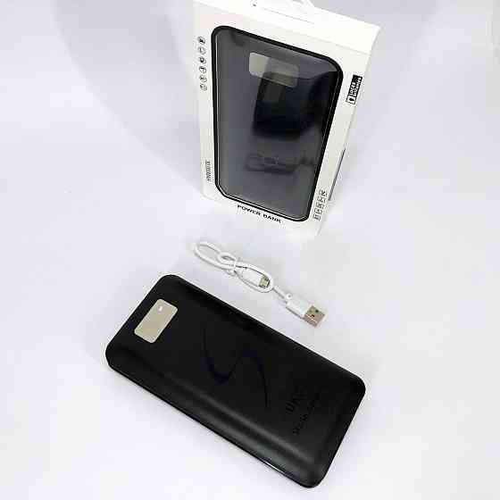 Універсальні павербанки батарея оригінал Power Bank 30000 mAh UKC, Хороший повербанк WQ-666 з ліхтариком Київ