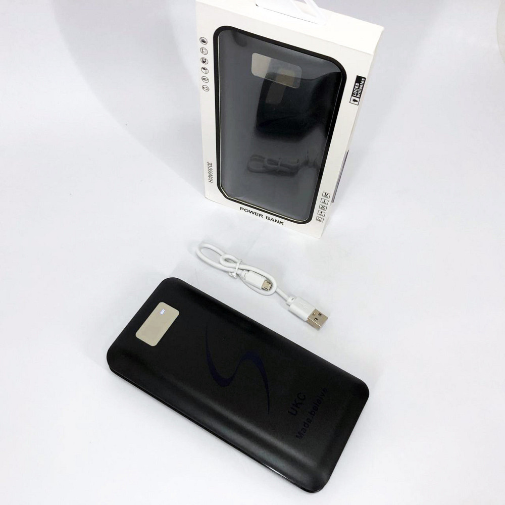Універсальні павербанки батарея оригінал Power Bank 30000 mAh UKC, Хороший повербанк WQ-666 з ліхтариком Київ - фото 4