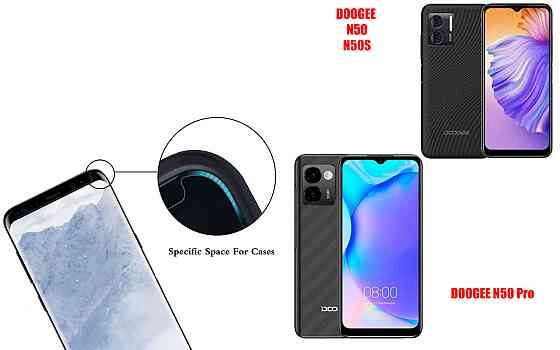 Захисне скло HyperGlass Pro для DOOGEE N50, N50S, N50 Pro – максимальна чутливість та захист Київ