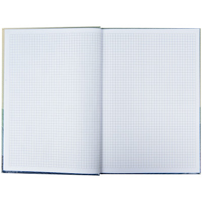 Канцелярская книга Axent Waves А4, 96 листов, клетка, синяя (8422-562-A) Винница - изображение 3