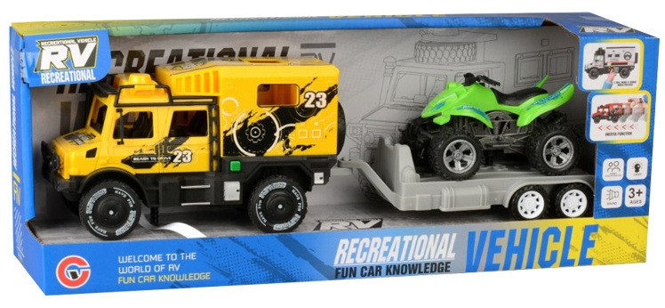 Игрушка CARS S Гоночный внедорожник с прицепом и пляжным мотоциклем в ассортименте (CJ-4512173) (7120461) Киев - изображение 1