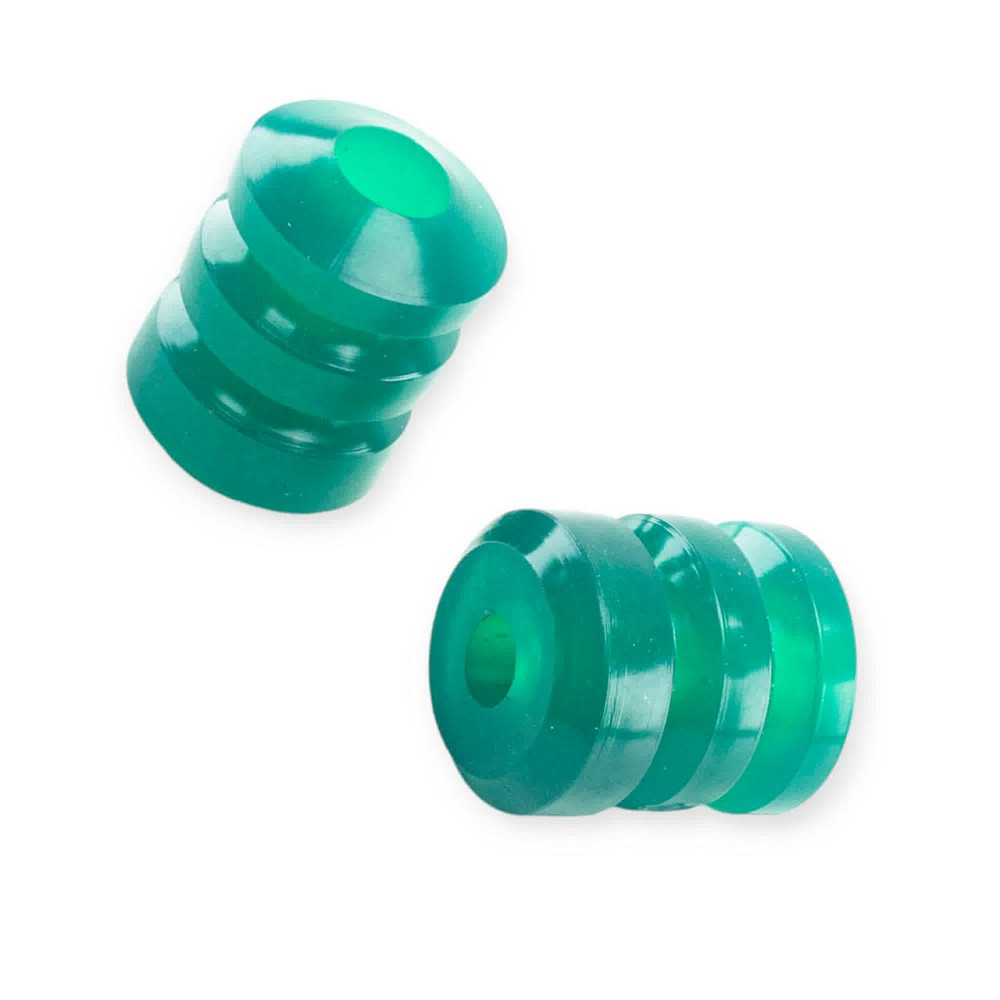 Відбійник задн. силікон зелений (2шт) 2108 Мукачево - фото 1