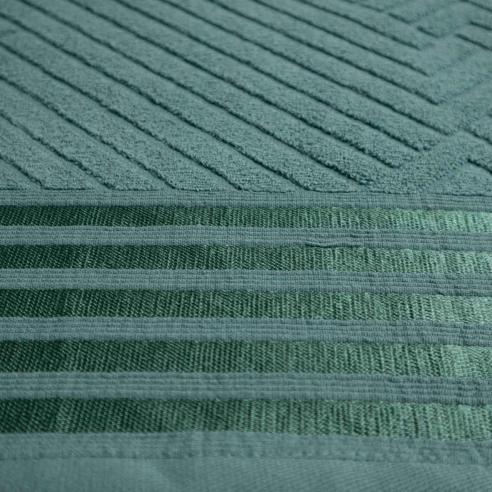 Набор махровых полотенец SOFT 3шт GM Textile 50х90см, 50х90см, 70х140см 500г/м2 (Бирюзовый) Сумы - изображение 4