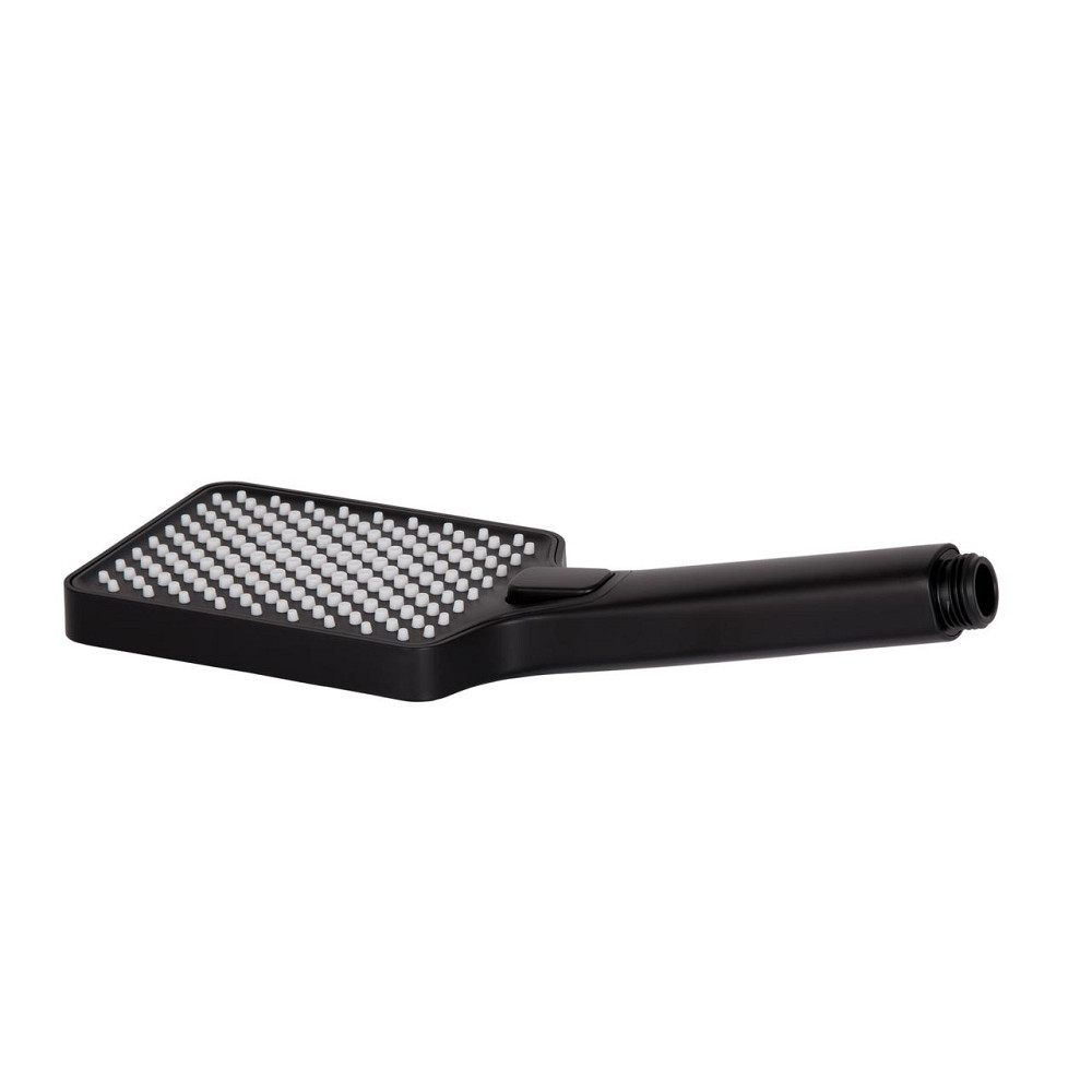 Лійка для ручного душу Qtap Rucni 140x95 мм прямокутна QTRUC125BLM45959 Black Matt Київ - фото 5