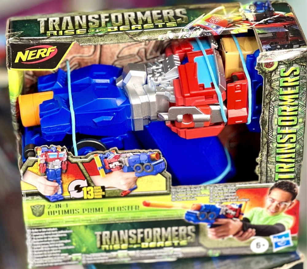 Optimus Prime Blaster 2-в-1 бластер нерф nerf Київ - фото 5