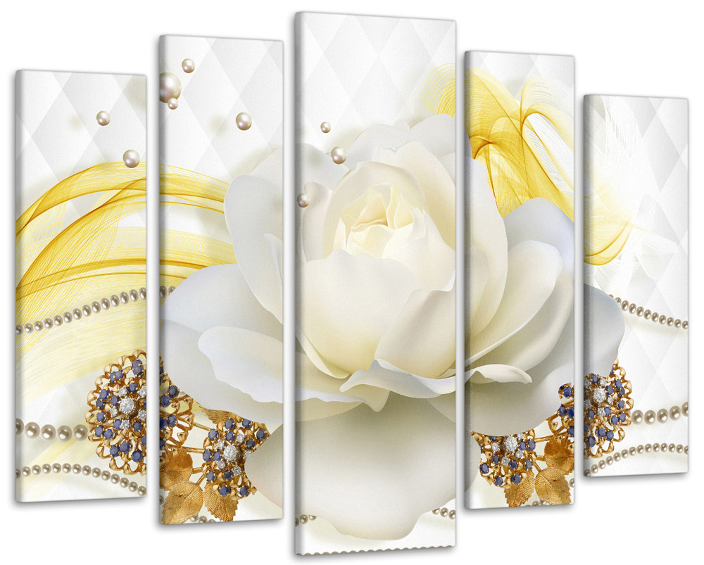 Модульна картина у вітальню / спальню Квітка Art-375_5 ( 80х118см ) Київ - фото 1