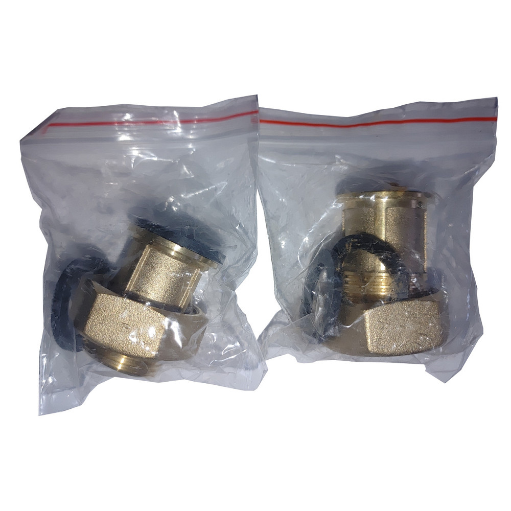 Комплект штуцеров 1″Вх3/4″Н латунный LR543L OPTIMUM (000023892) Киев - изображение 3