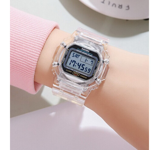 Жіночий наручний спортивний годинник Skmei 1999 (Білий) Вінниця - фото 7