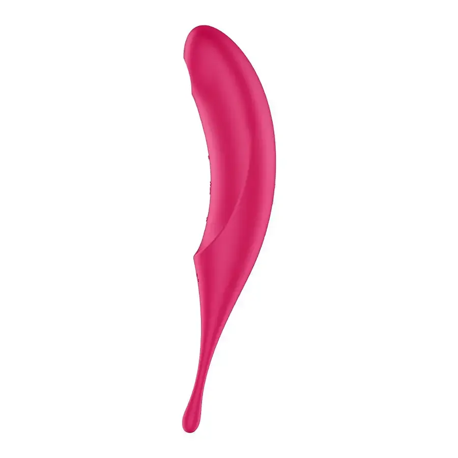 Вібратор для клітора з вакуумною стимуляцією Satisfyer Twirling Pro Red Львів - фото 2