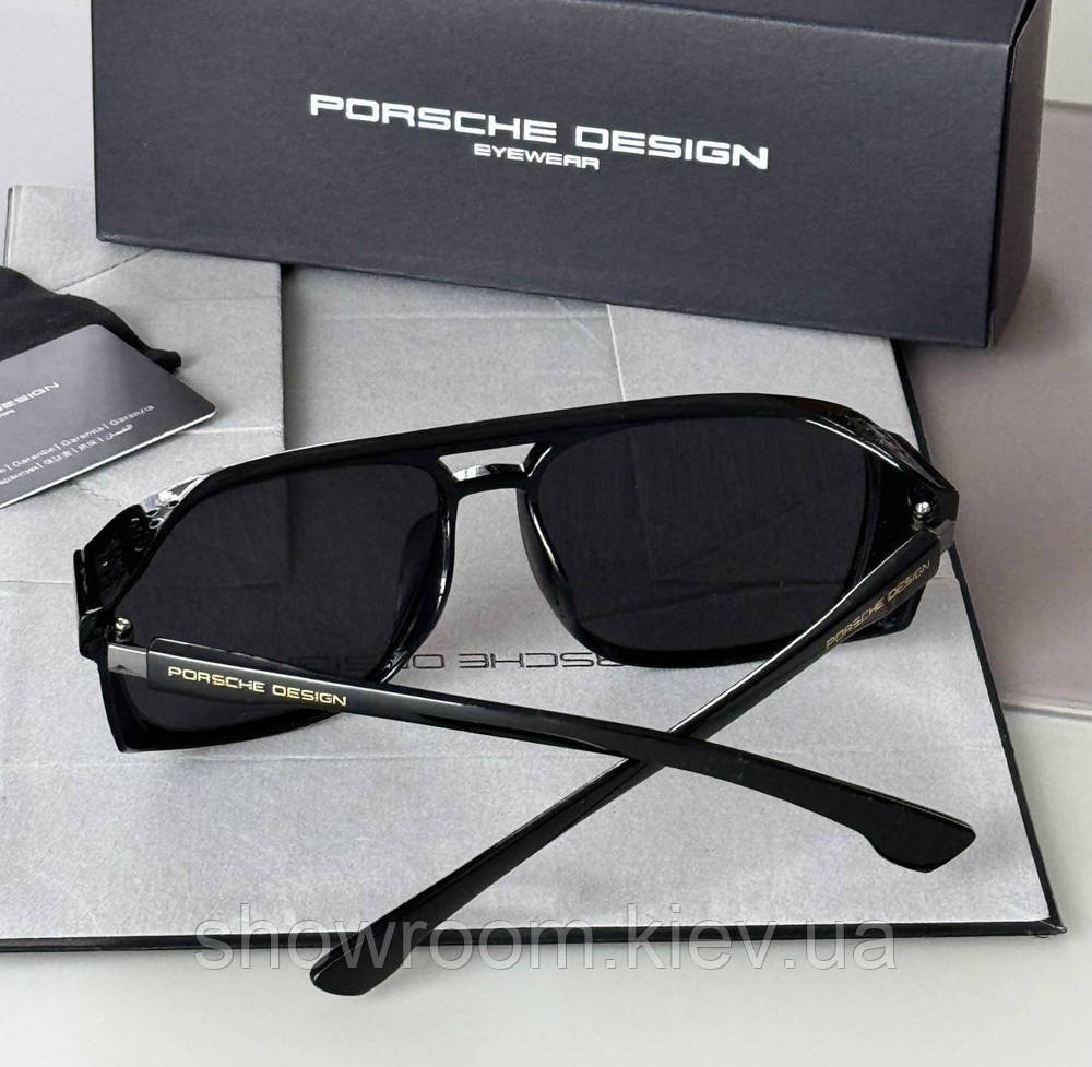 Чоловічі сонцезахисні окуляри з поляризацією Porsche Design (219) Київ - фото 6