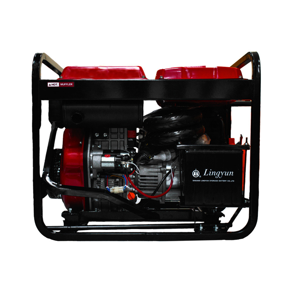 Дизельний генератор BISON BS8500DCE максимальна потужність 6.5 кВт Київ - фото 4